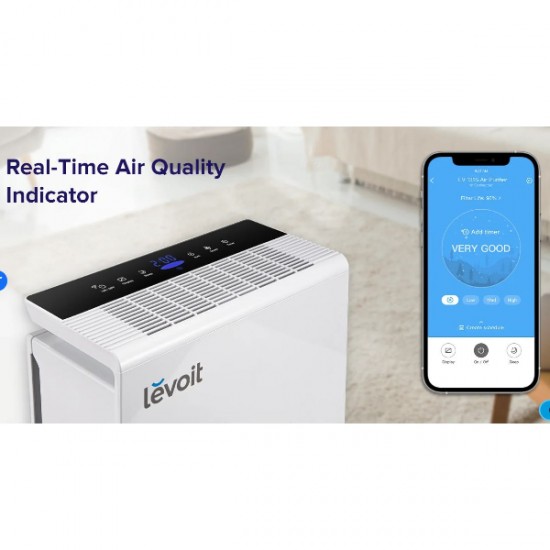 Levoit LV-H131S Καθαριστής Αέρα WiFi για 48m² Σε 12 Άτοκες δόσεις Levoit LV-H131S Καθαριστής Αέρα WiFi για 48m² Σε 12 Άτοκες δόσεις
