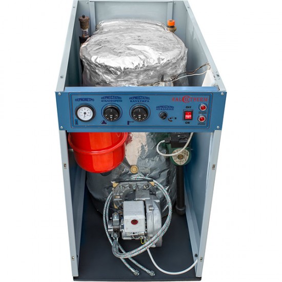 Halcotherm MS 20 Ατομική μονάδα πετρελαίου συμπύκνωσης Inox 20.000 kcal με καυστήρα Σε 12 άτοκες δόσεις Halcotherm MS 20 Ατομική μονάδα πετρελαίου συμπύκνωσης Inox 20.000 kcal με καυστήρα Σε 12 άτοκες δόσεις