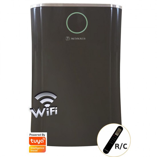 Morris- MDB-16160HIW Αφυγραντήρας 16lt/ημέρα με WiFi σε 6 άτοκες δόσεις Morris- MDB-16160HIW Αφυγραντήρας 16lt/ημέρα με WiFi σε 6 άτοκες δόσεις