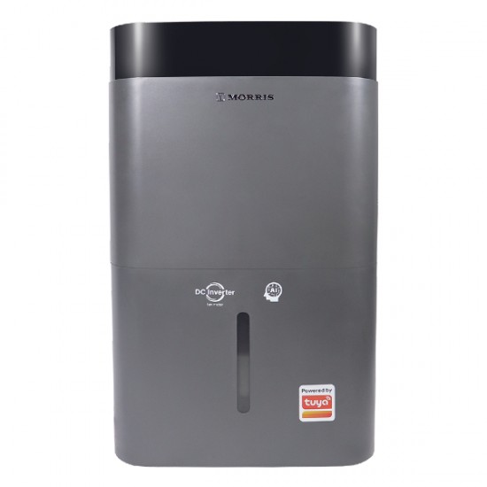 Morris- MDP-30605INV Αφυγραντήρας 30lt/ημέρα με Ιονιστή και Wi-Fi Σε 6 άτοκες δόσεις Morris- MDP-30605INV Αφυγραντήρας 30lt/ημέρα με Ιονιστή και Wi-Fi Σε 6 άτοκες δόσεις