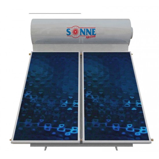 Sonne phaethon χάλκινος διπλής sc large 300/4,8ph 300 λίτρα χάλκινος ταράτσας με 2 επιλεκτικούς συλλέκτες phaethon 2x2,40m²=4,80m²  Σε 12 Άτοκες Δόσεις