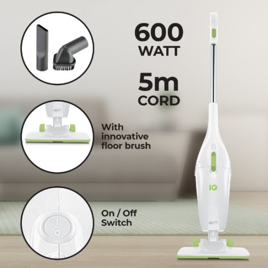 IQ VC-920 – σκούπα με μπαστούνι White 600W  Σε 2 άτοκες Δόσεις 