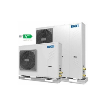 Baxi* Auriga 12T Αντλία Θερμότητας 12.3kw Τριφασική 60°C Monoblock Σε 12 άτοκες Δόσεις
