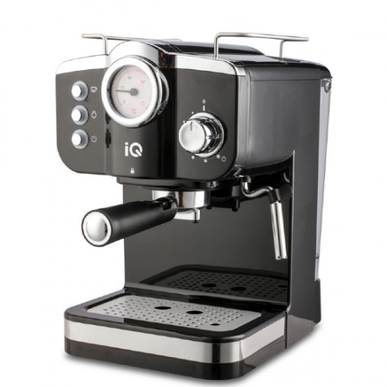 IQ ΜΗΧΑΝΗ ESPRESSO CM-175 BLACK 1100W ΠΙΕΣΗΣ 20 BAR black IQ ΜΗΧΑΝΗ ESPRESSO CM-175 BLACK 1100W ΠΙΕΣΗΣ 20 BAR black