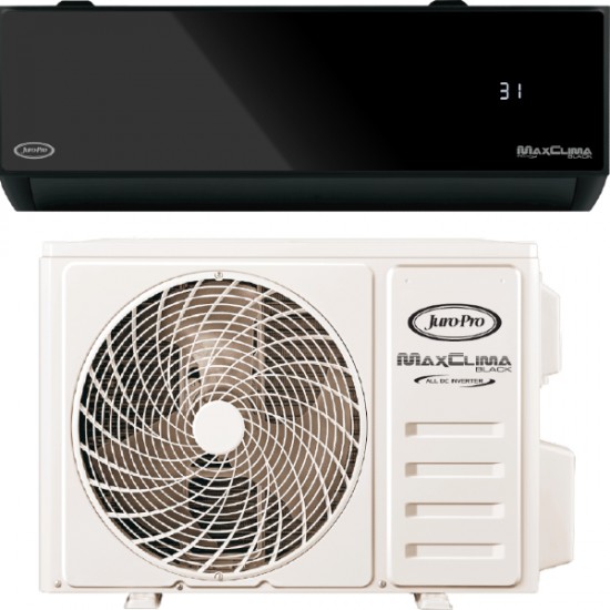 Juro-Pro. Maxclima 9K κλιματιστικό inverter 9000 BTU A++/A++ με WiFi Black Σε 12 άτοκες δόσεις Juro-Pro. Maxclima 9K κλιματιστικό inverter 9000 BTU A++/A++ με WiFi Black Σε 12 άτοκες δόσεις