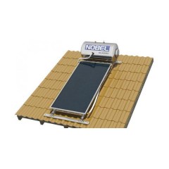 Nobel κεραμοσκεπής classic glass για αντλία θερμότητας τριπλής  200lt/2,6m² (1x2.6m²) επιλεκτικός als ηλιακός Σε 12 άτοκες δόσεις