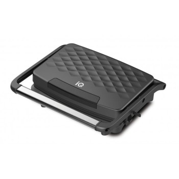  IQ ST-677 Τοστιέρα Black   για 2 Τοστ 750W 