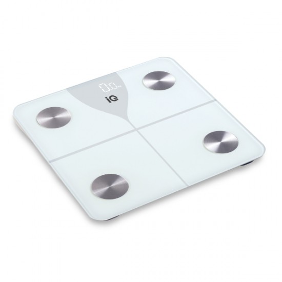 IQ SC-744BT Smart Ζυγαριά με Λιπομετρητή και Bluetooth Λευκή IQ SC-744BT Smart Ζυγαριά με Λιπομετρητή και Bluetooth Λευκή
