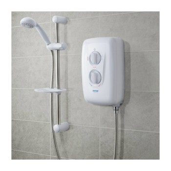 Triton Avena Ταχυθερμαντήρας Ντους 3,5-7,8KW 4,5 20volt 4.5lit Αγγλίας 15-40c  Σε 12 άτοκες δόσεις